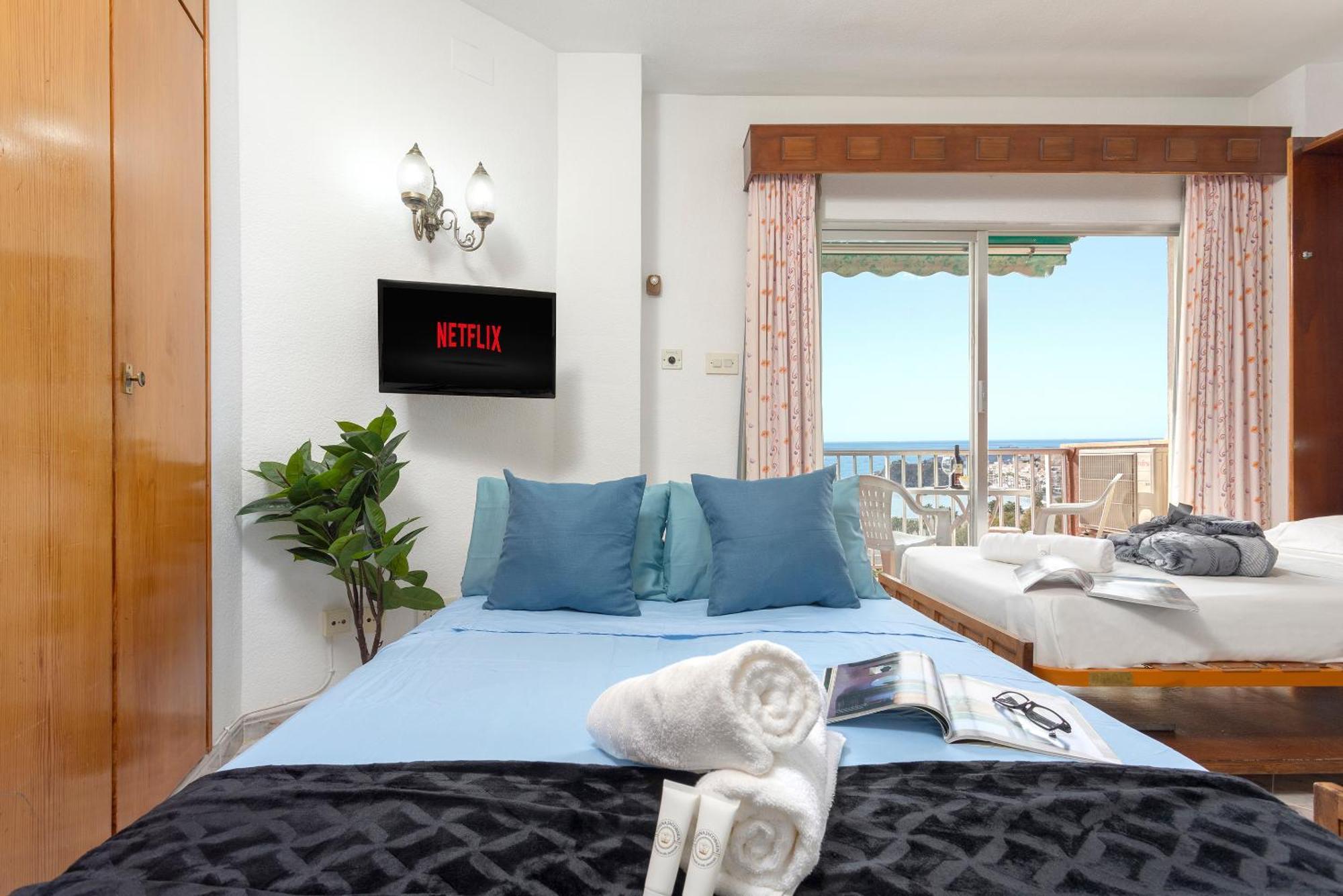 1004 - Beachfront Apartment On El Paseo, 4 Pers - Air Conditionning - Wi-Fi - Smart Tv Almuñécar Exterior foto